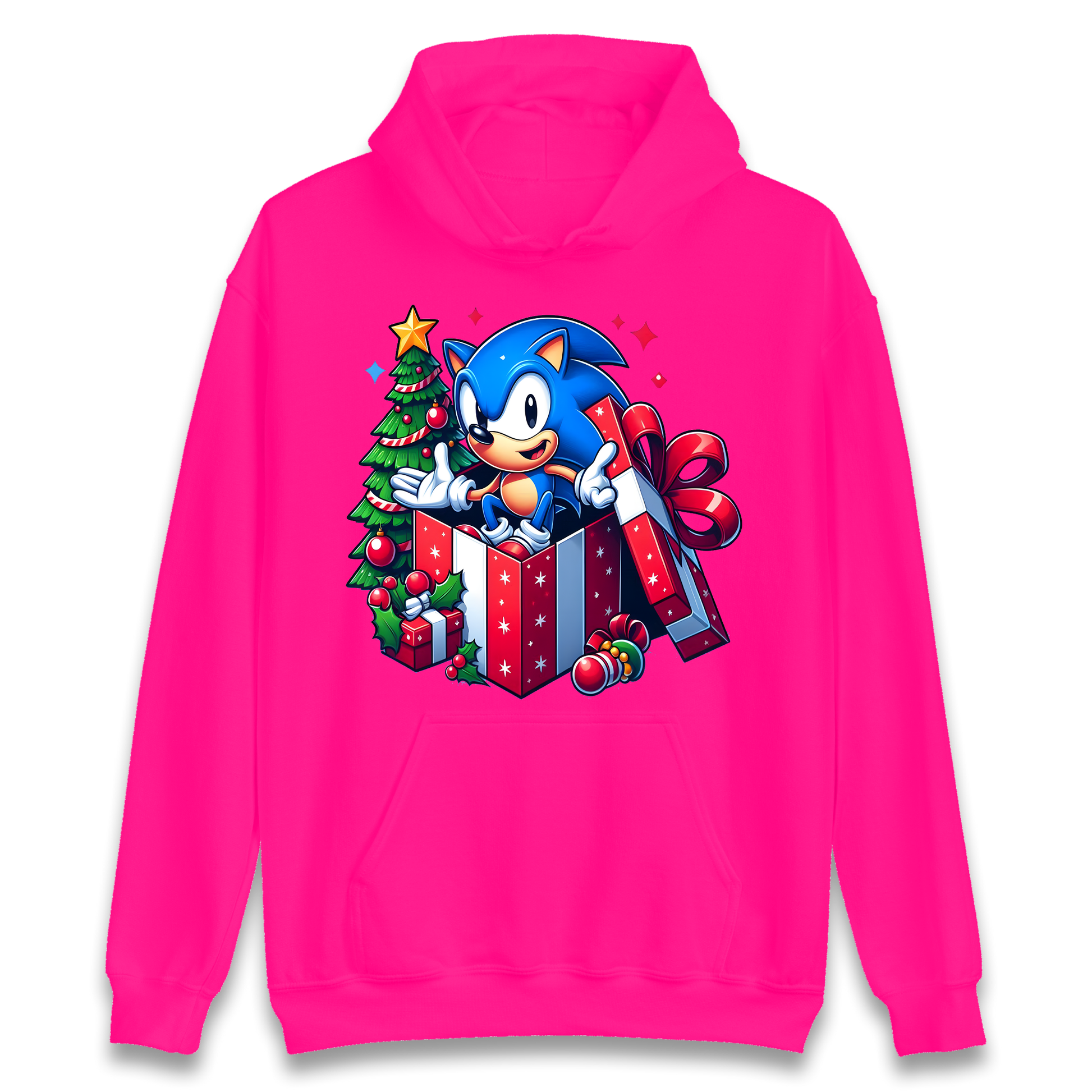 Sonic The Hedgehog Christmas Hoodie