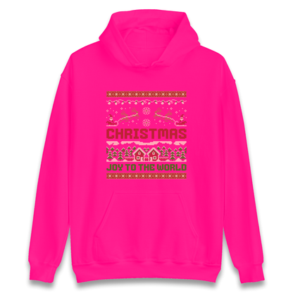 Christmas Joy to the World Christmas Hoodie