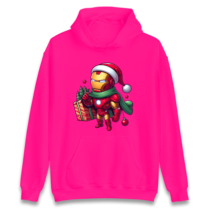 Ironman Santa Hoodie