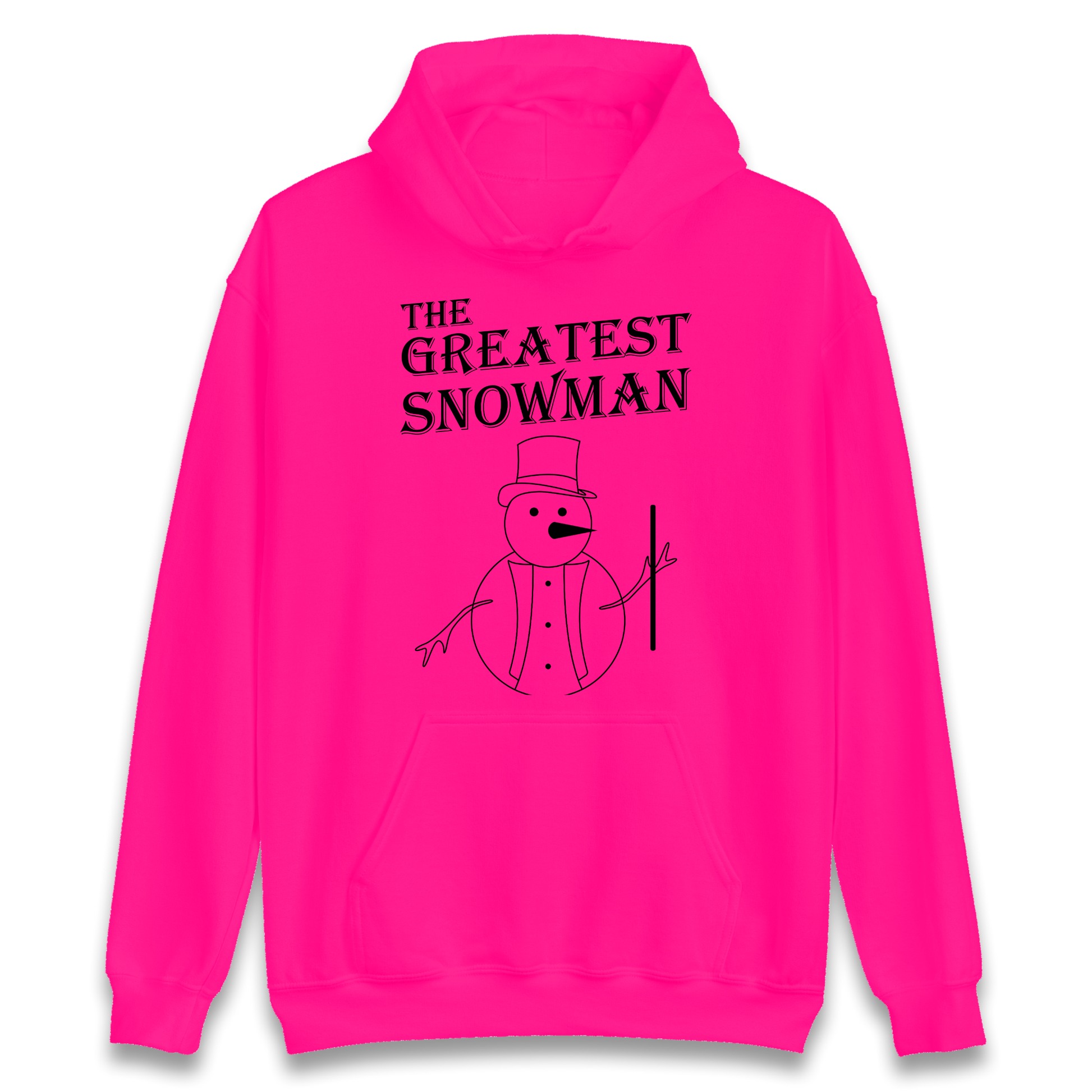The Greatest Snowman Christmas Hoodie