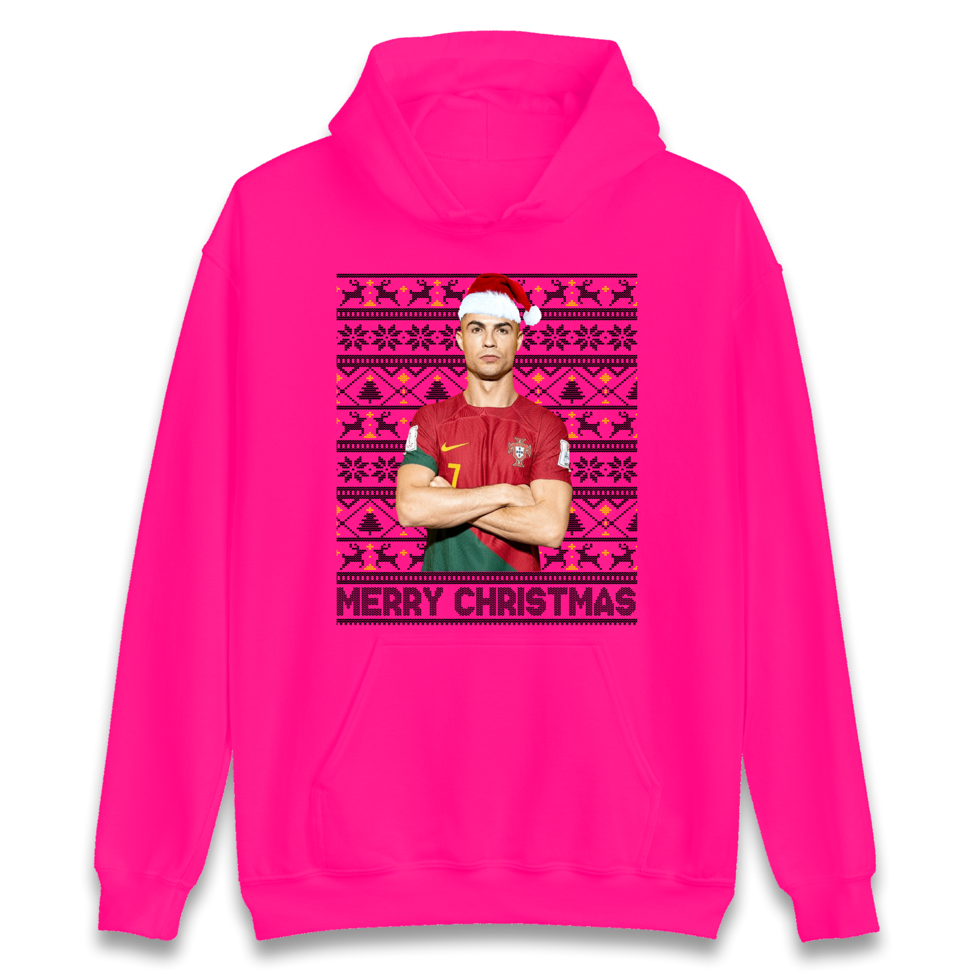 Merry Christmas Ronaldo Hoodie