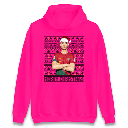 Merry Christmas Ronaldo Hoodie