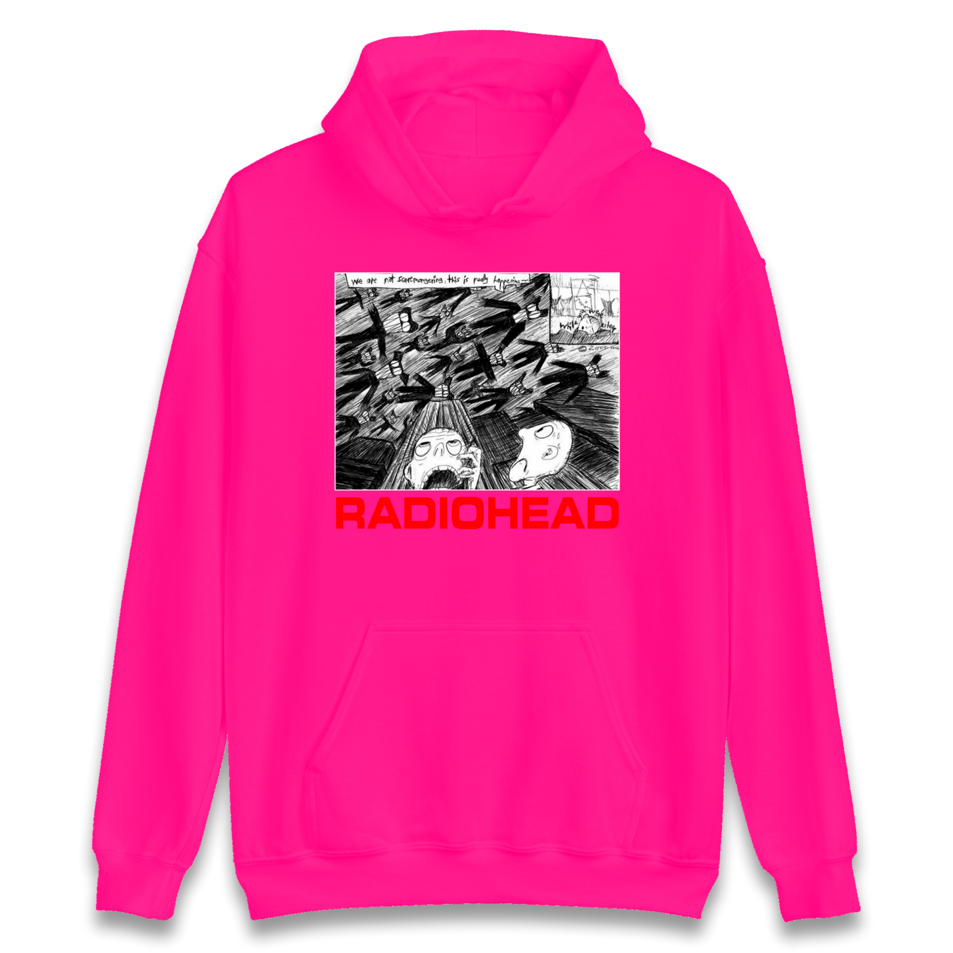 Radiohead We Are Not Screaming Hoodie