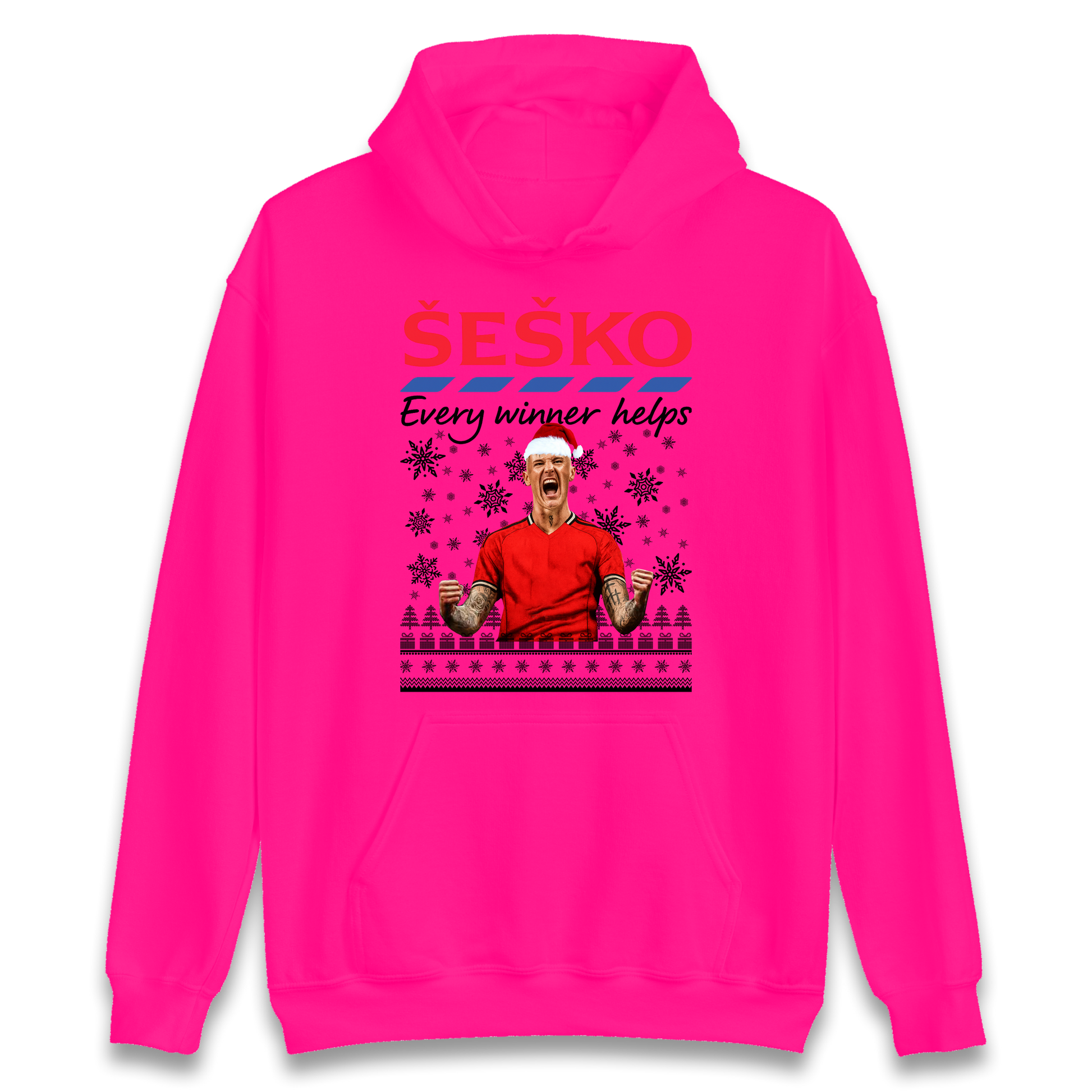 Benjamin Sesko Christmas Hoodie