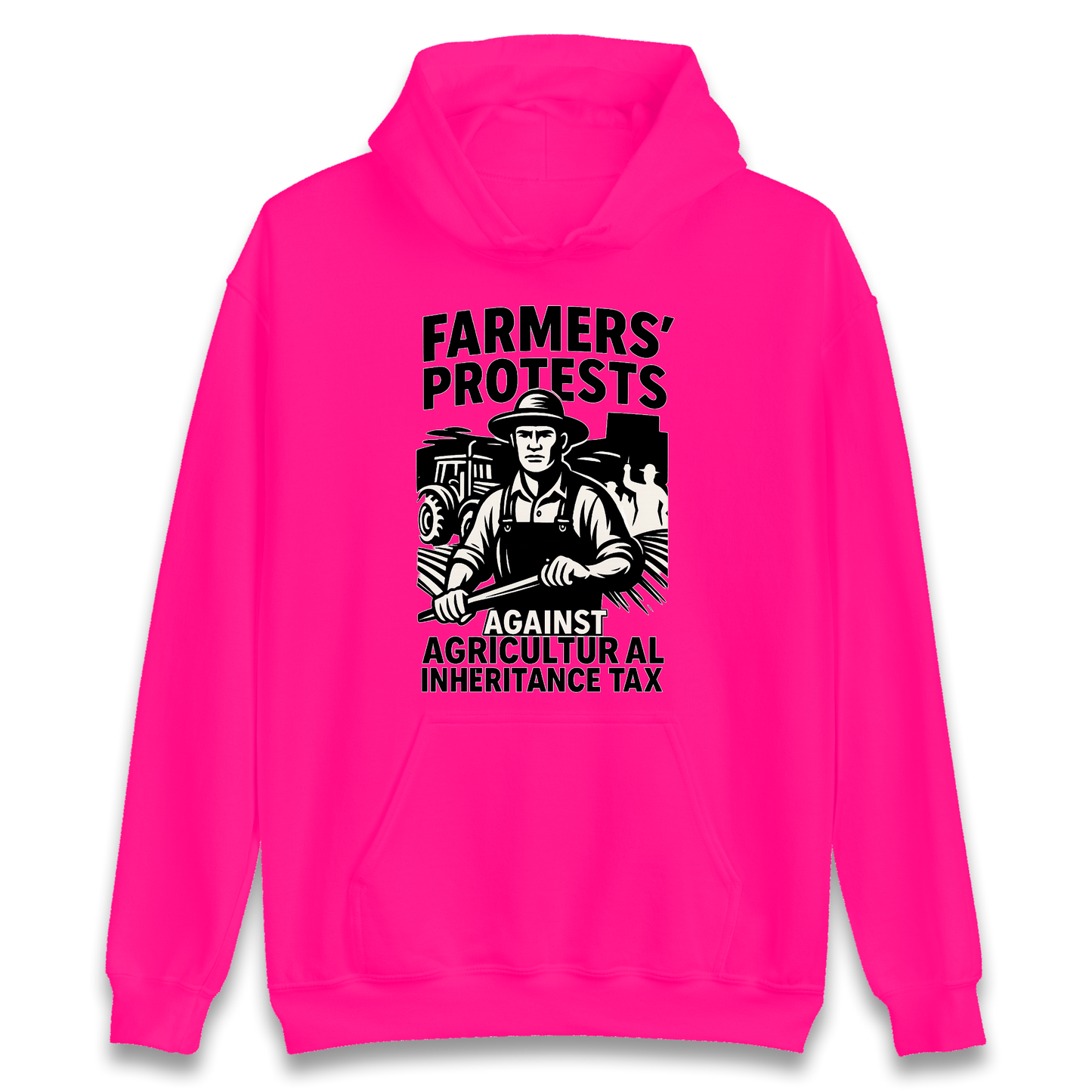 Farmers’ Protests Against Agricultural Inheritance Tax Hoodie