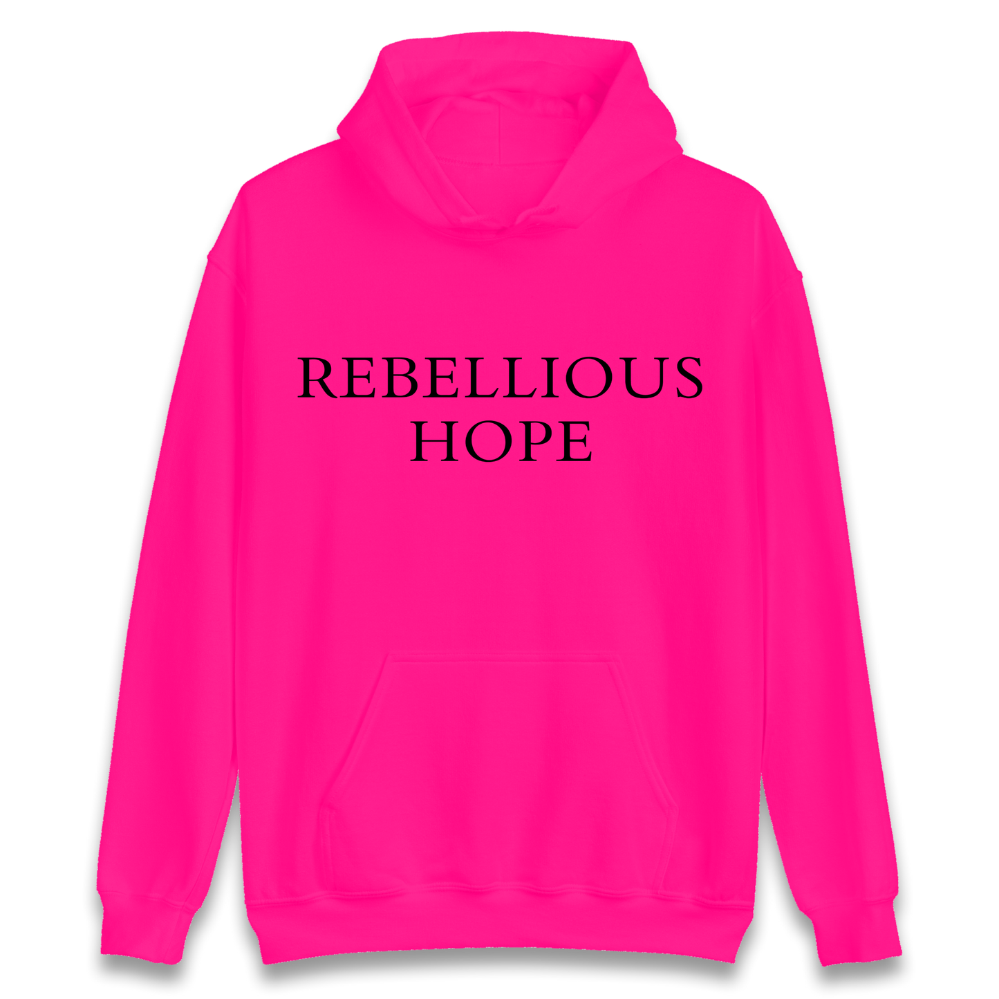 Rebellious Hope Embroidered Hoodie