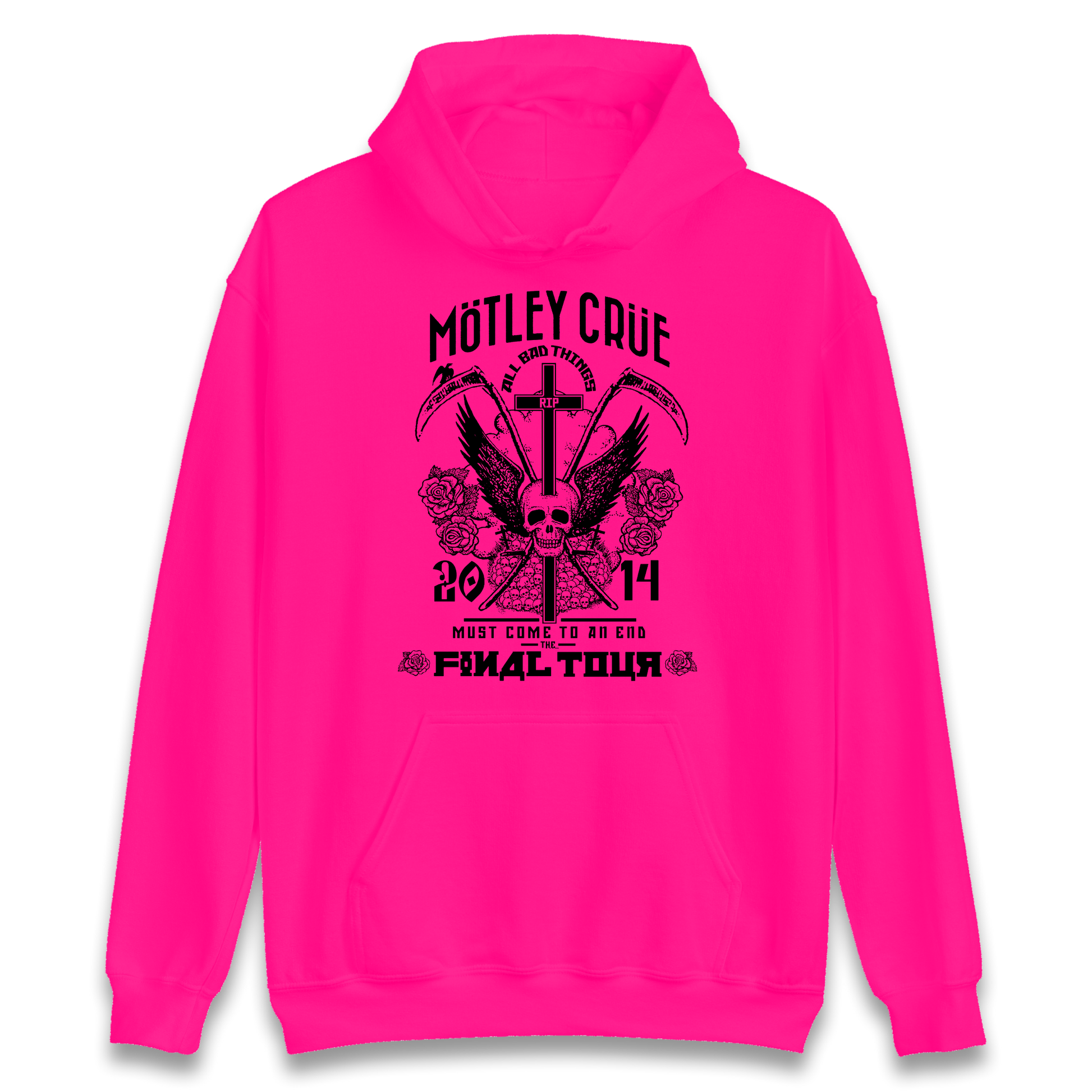 Motley Crue All Bad Things Hoodie