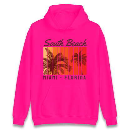South Beach Miami Florida Hoodie