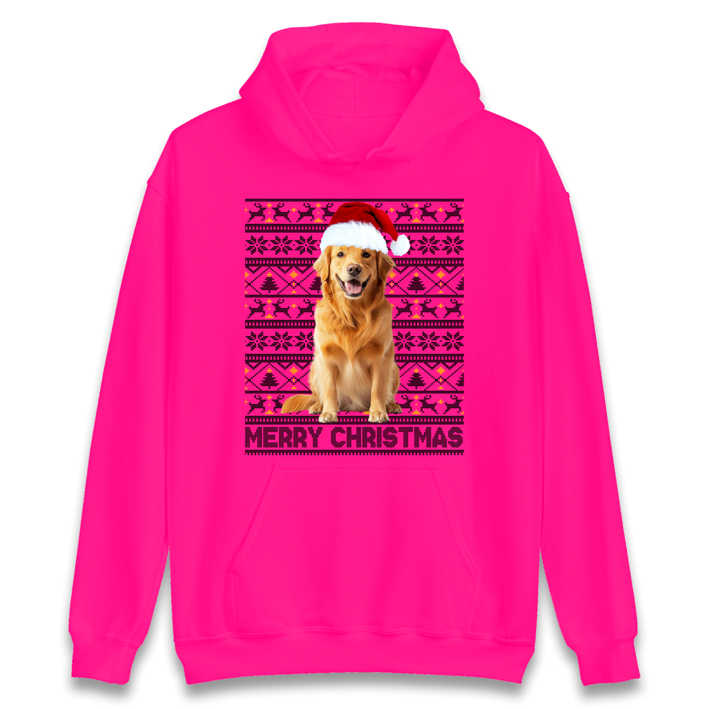 Merry Christmas Dog Hoodie