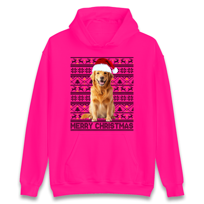 Merry Christmas Dog Hoodie
