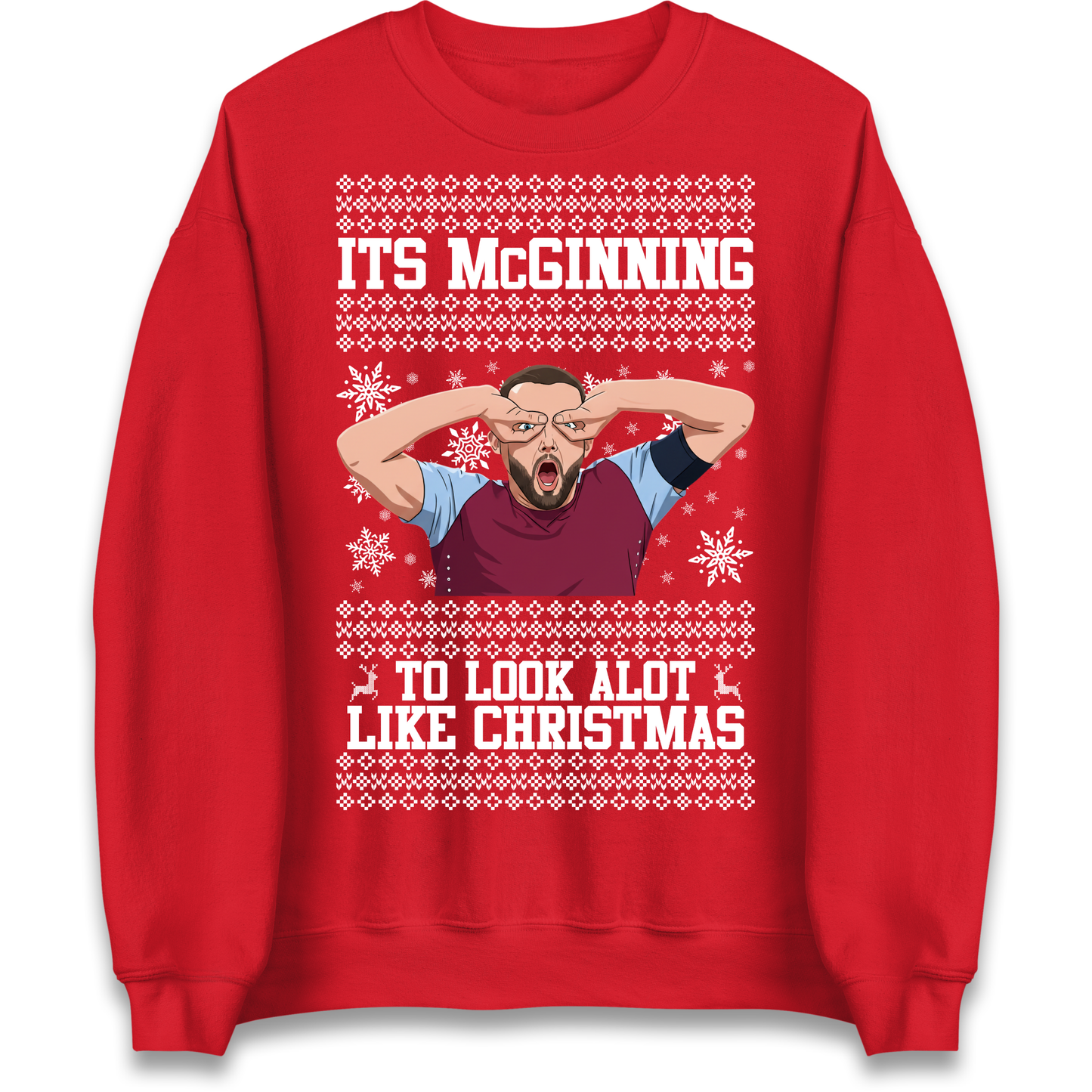 John McGinn Christmas Jumper
