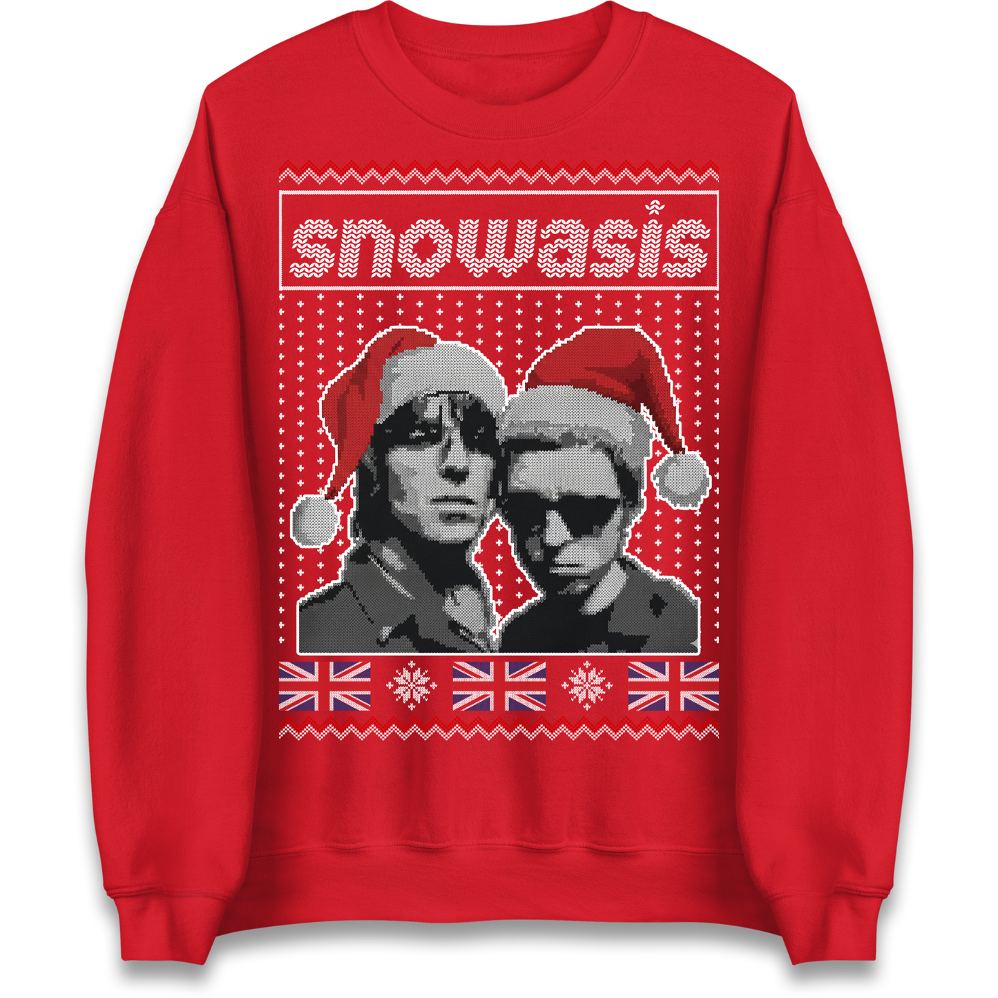 Snowasis Union Jack Christmas Jumper