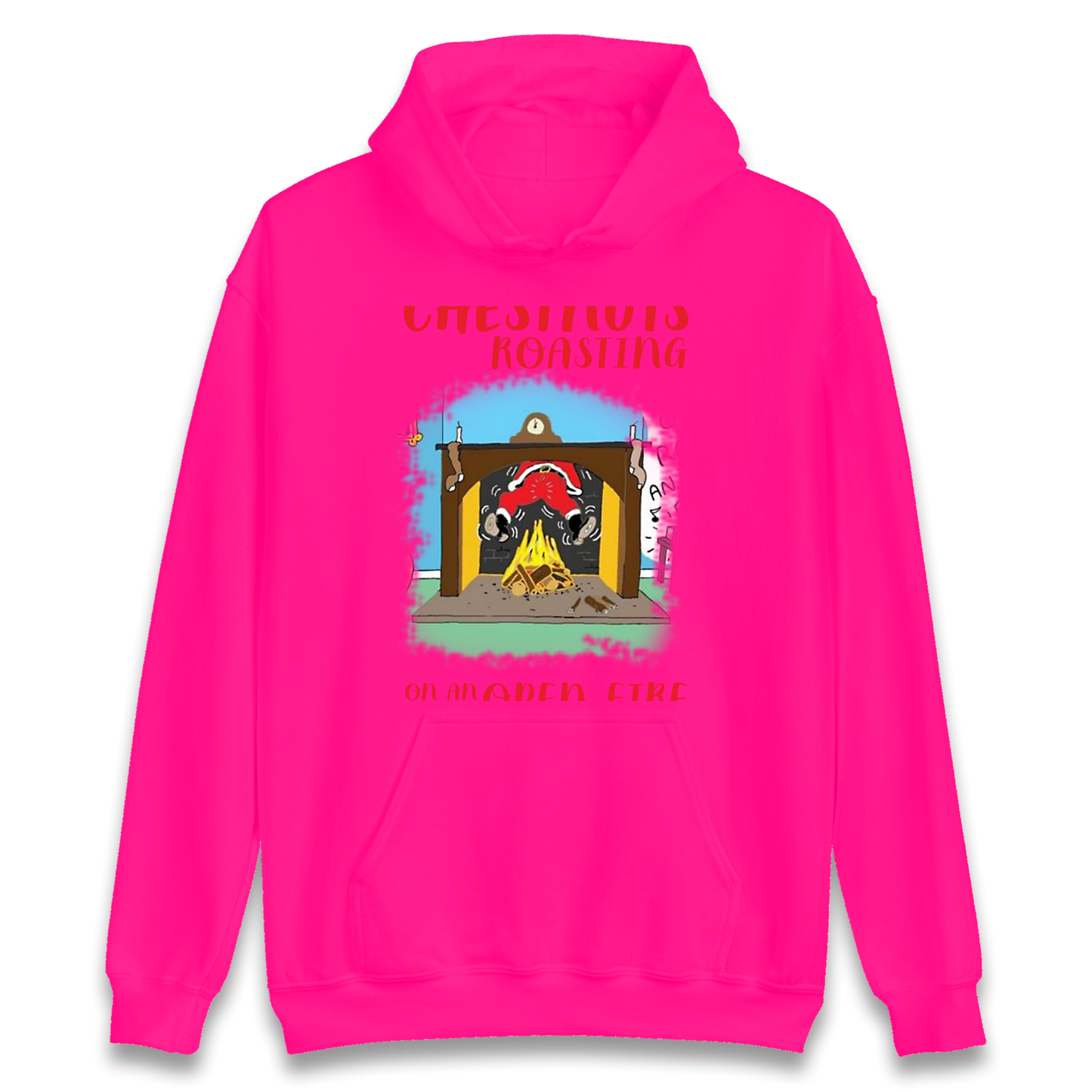 Chestnuts Roasting On An Open Fire Christmas Hoodie