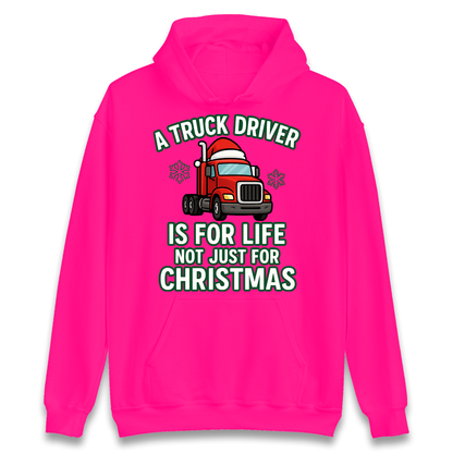 Truck Driver Christmas Hoodie