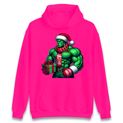 The Hulk Santa Hoodie
