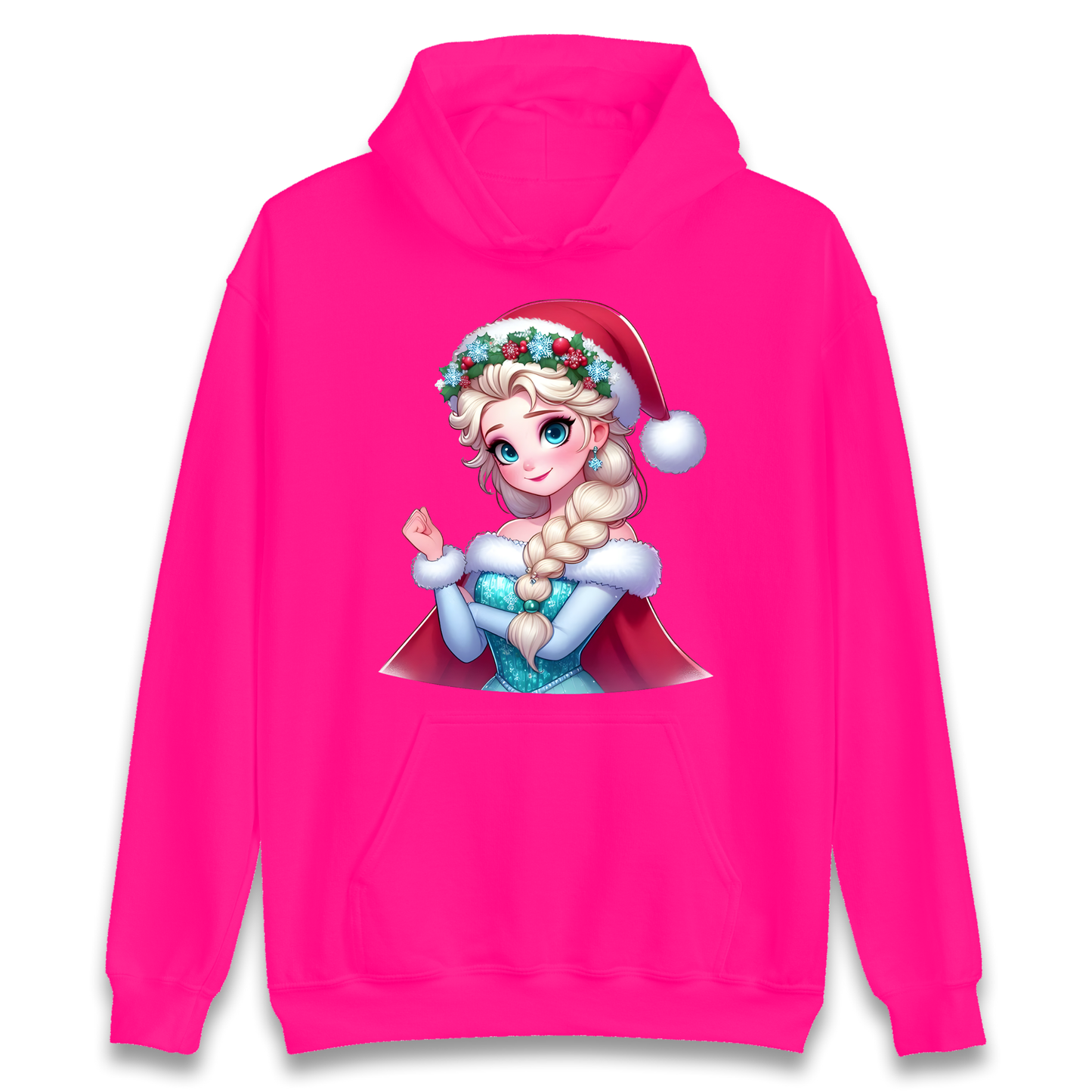 Elsa Frozen Santa Hoodie