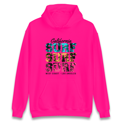 California Surf Surf Surf Hoodie