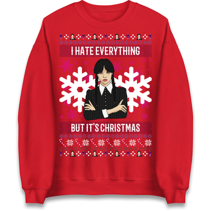 Wednesday addams Christmas Jumper
