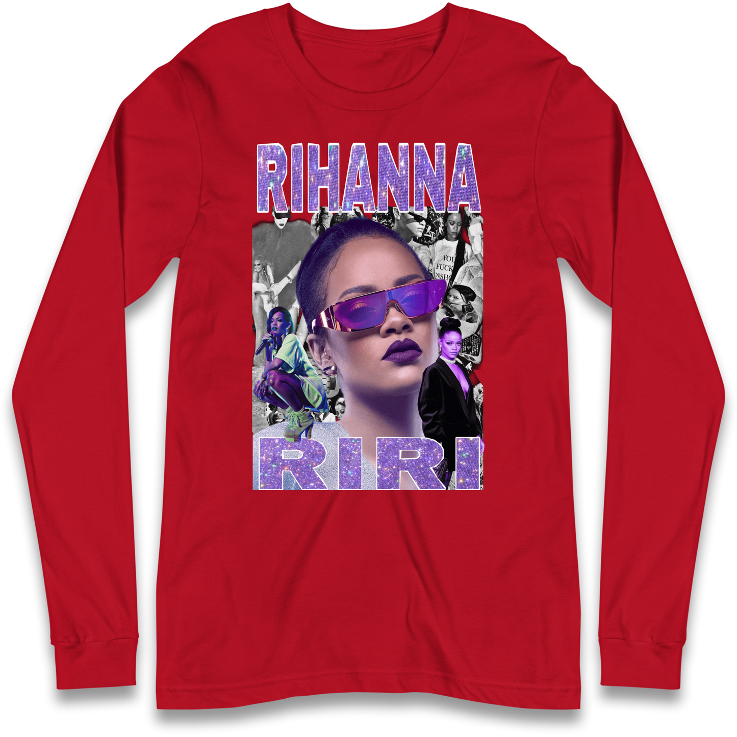 Rihanna Riri Bootleg Longsleeve T Shirt 