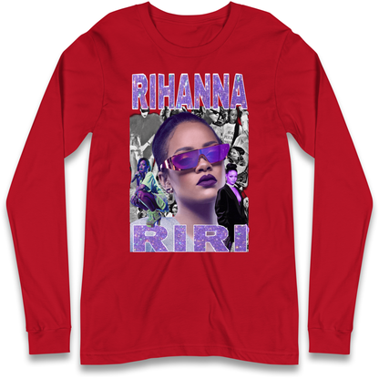 Rihanna Riri Bootleg Longsleeve T Shirt 