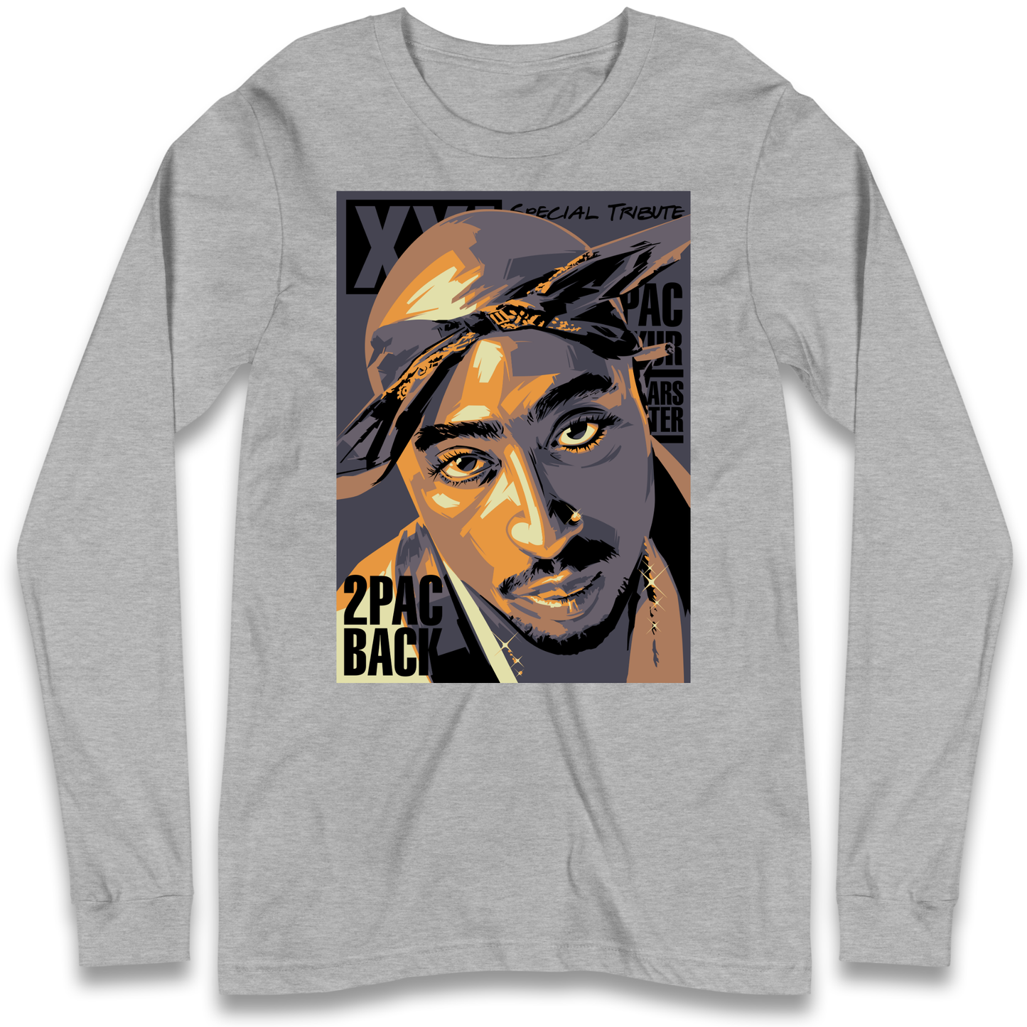 2 Pac Back Long Sleeve Shirt