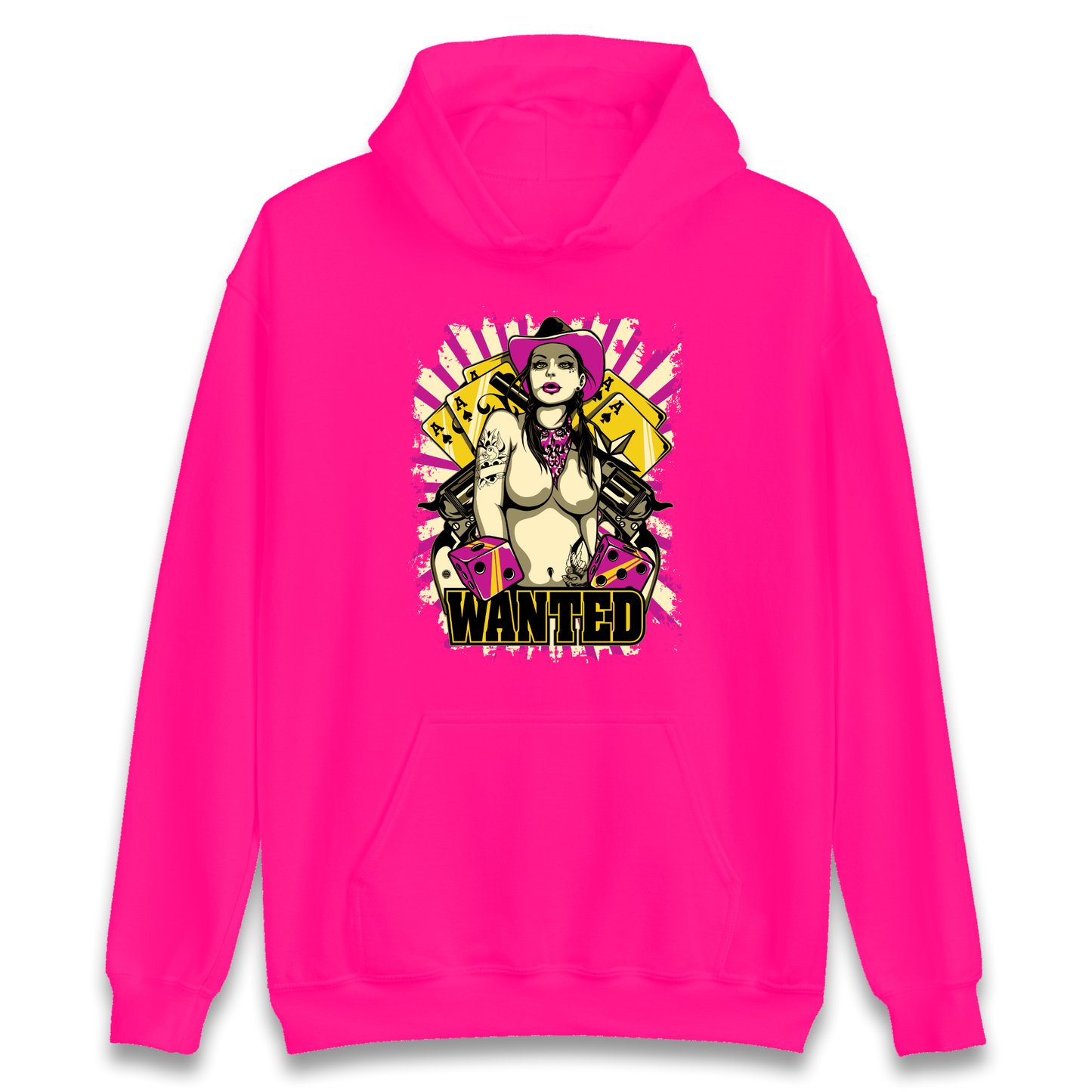 Wanted Ace Of Spades Hoodie