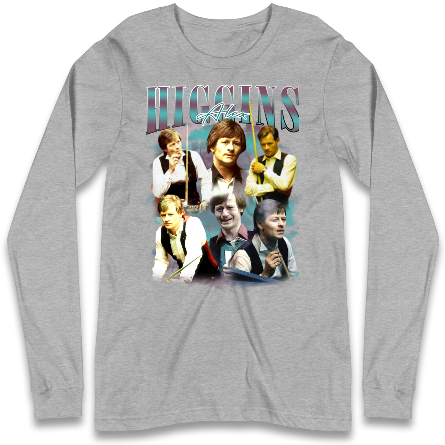 Alex Higgins Bootleg Longsleeve T Shirt