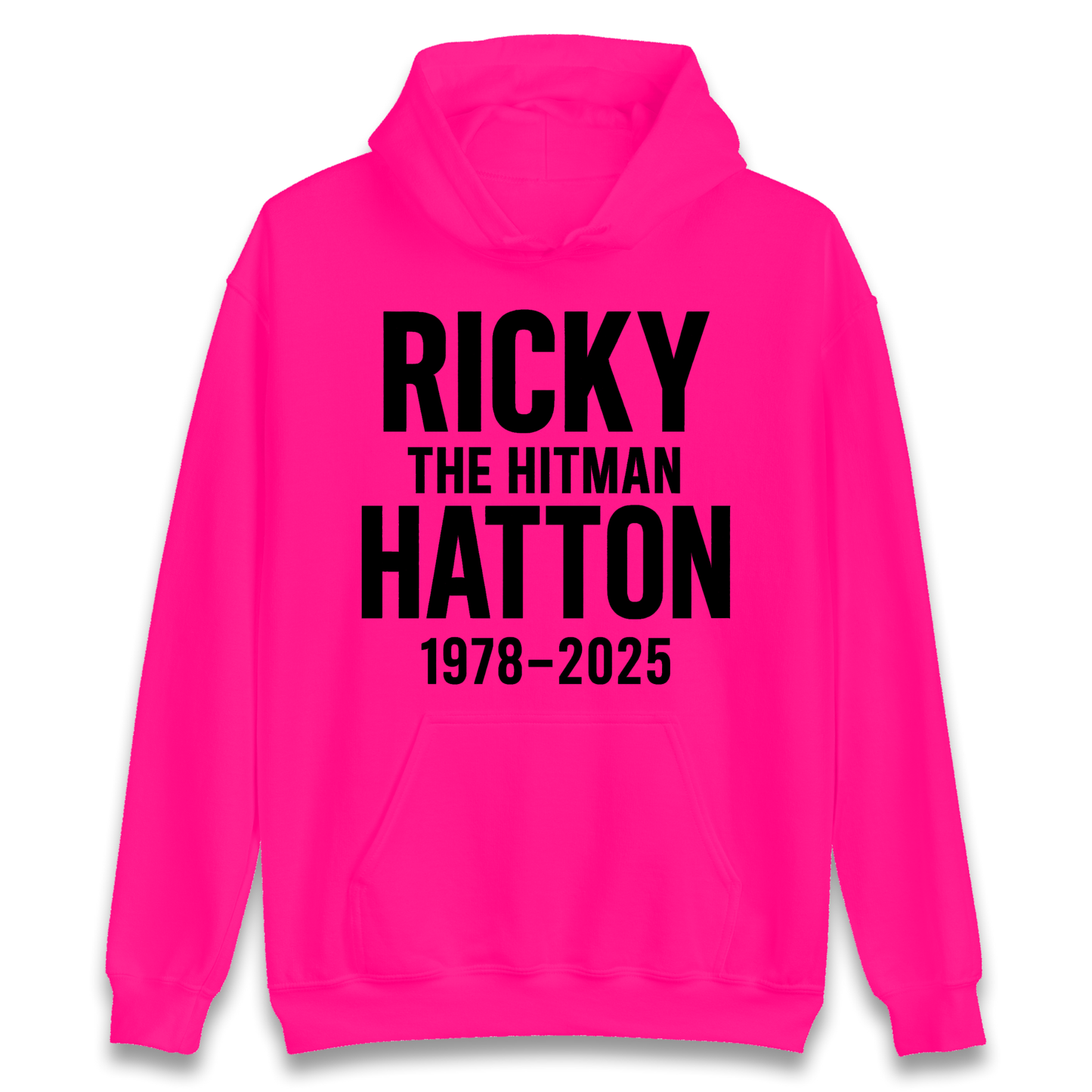 Ricky The Hitman Hatton 1978 2025 Hoodie