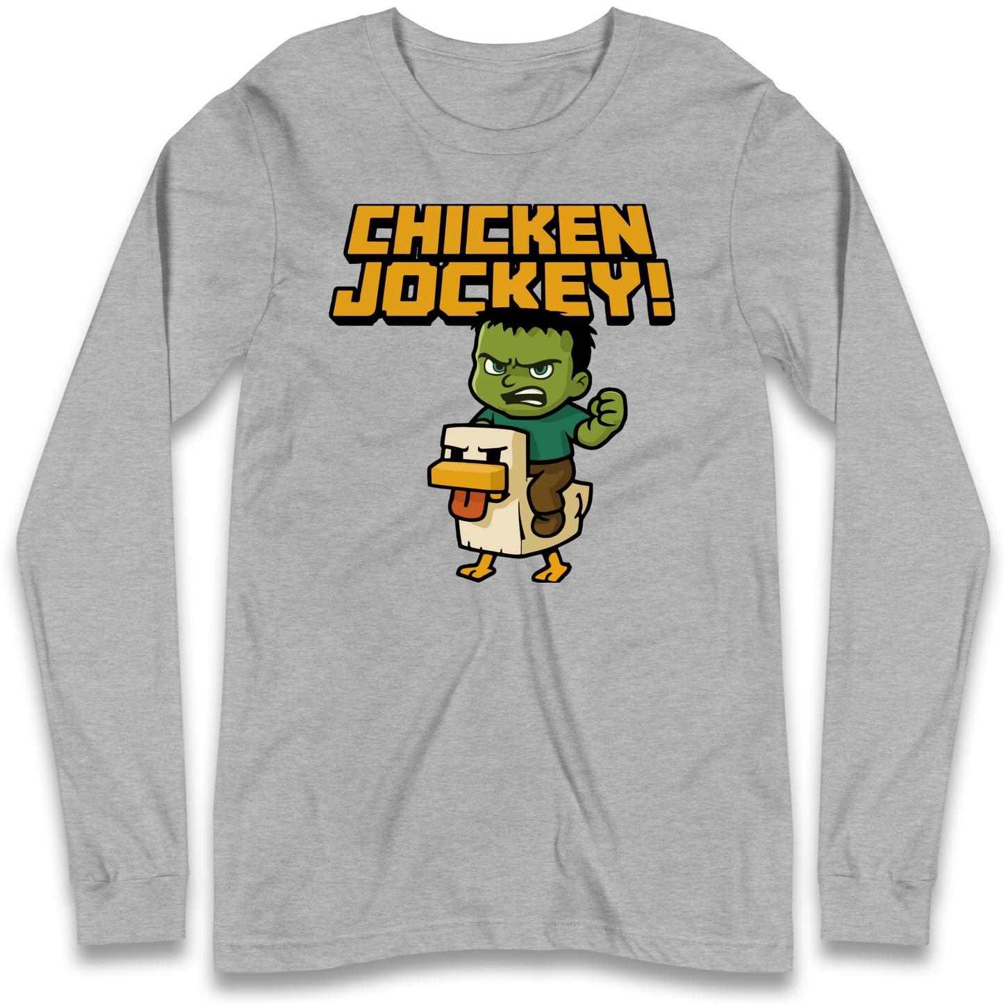 Chicken Jockey Long Sleeve T Shirt