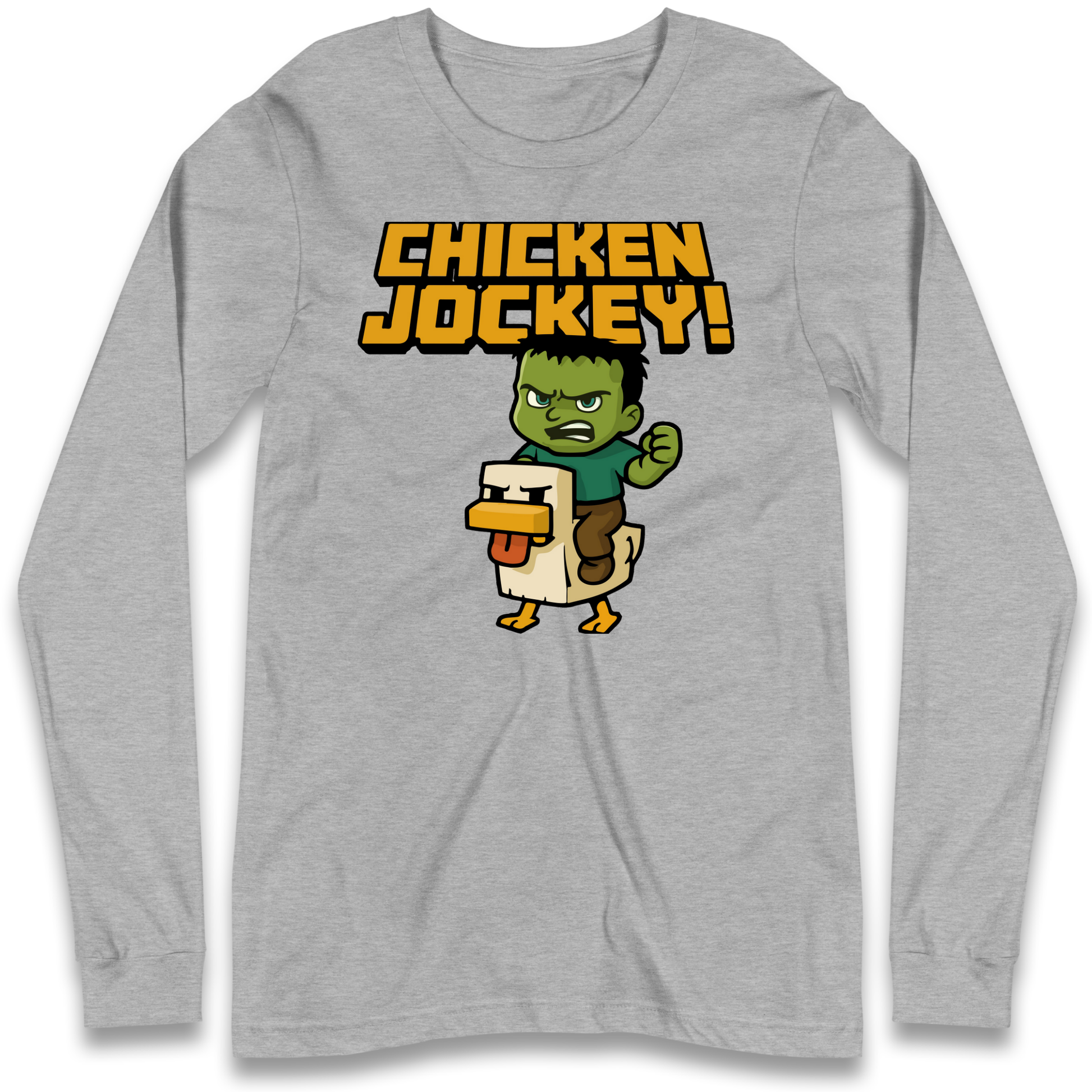 Chicken Jockey Long Sleeve T Shirt