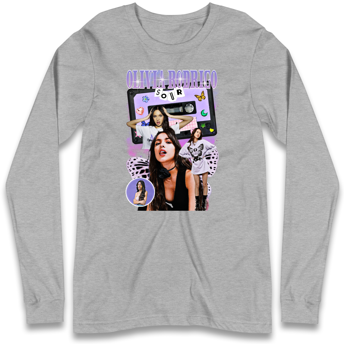 Olivia Rodrigo Pop Rebellion Long Sleeve Shirt