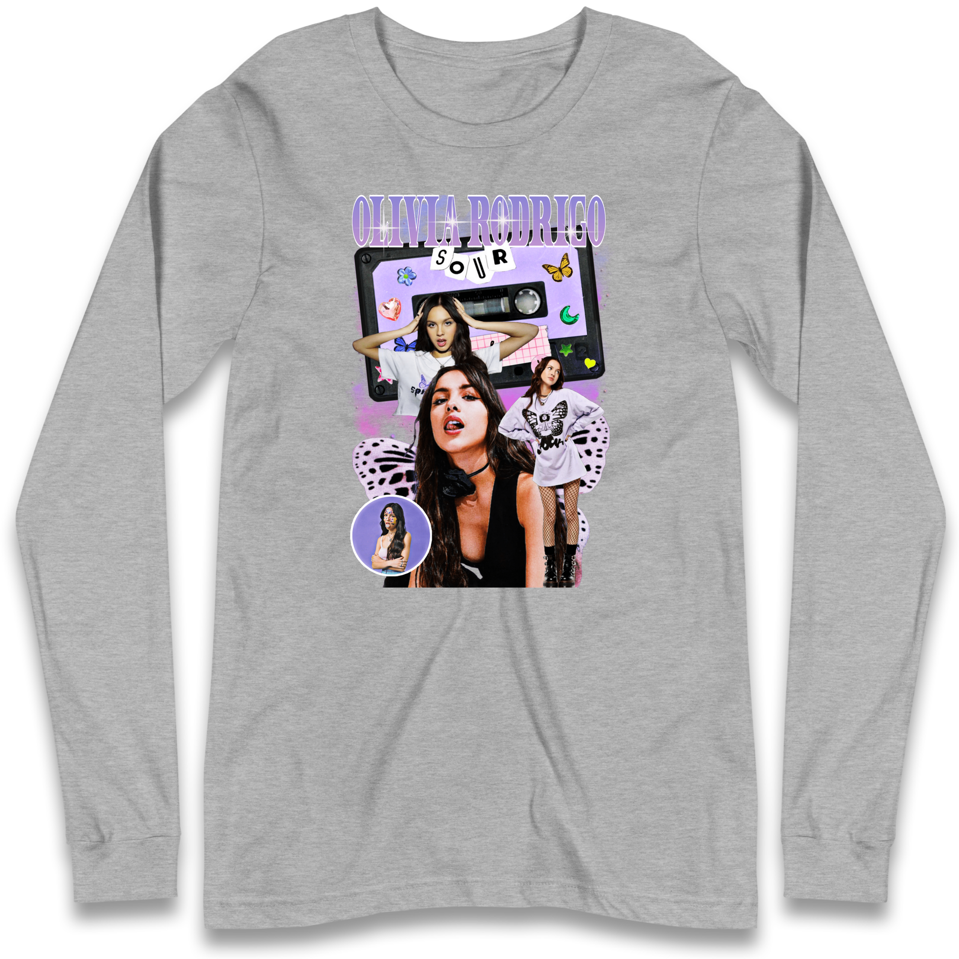 Olivia Rodrigo Pop Rebellion Long Sleeve Shirt