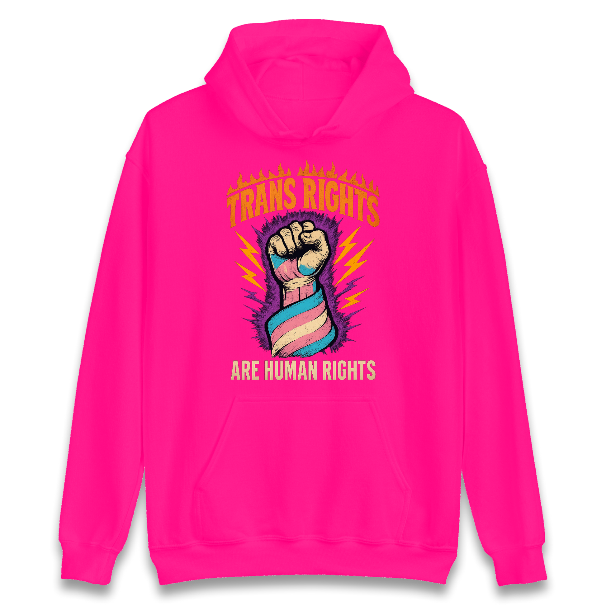 Trans Rights Are Human Rights Hoodie