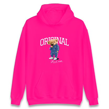 Teddy Bear Original Streetwear Hoodie