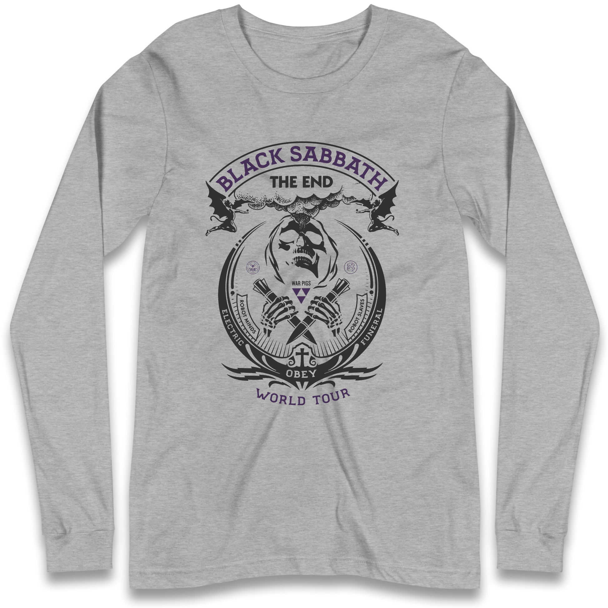 Black Sabbath The End World Tour Long Sleeve Shirt