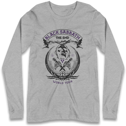 Black Sabbath The End World Tour Long Sleeve Shirt