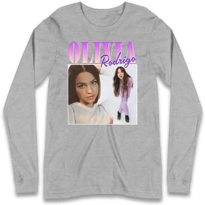 Olivia Rodrigo 1 Bootleg Long Sleeve Shirt