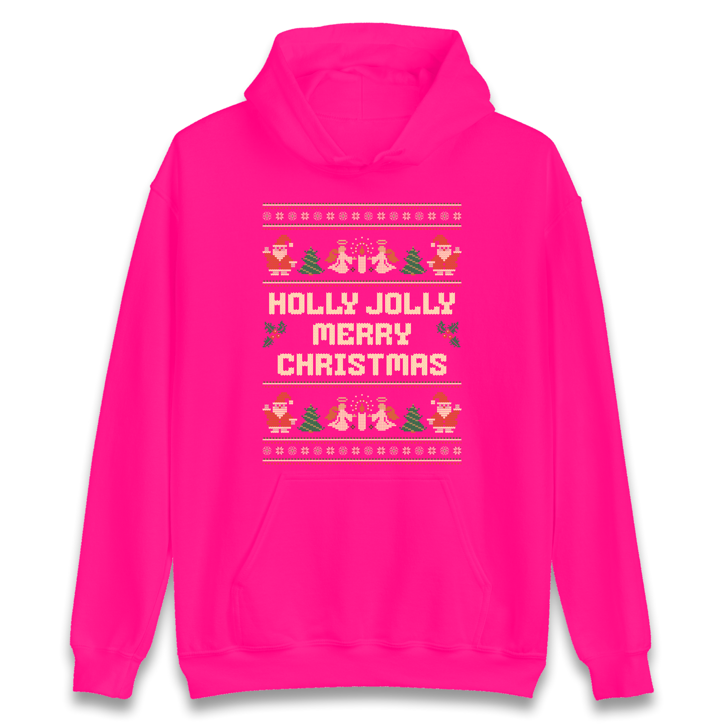 Holly Jolly Merry Christmas Hoodie