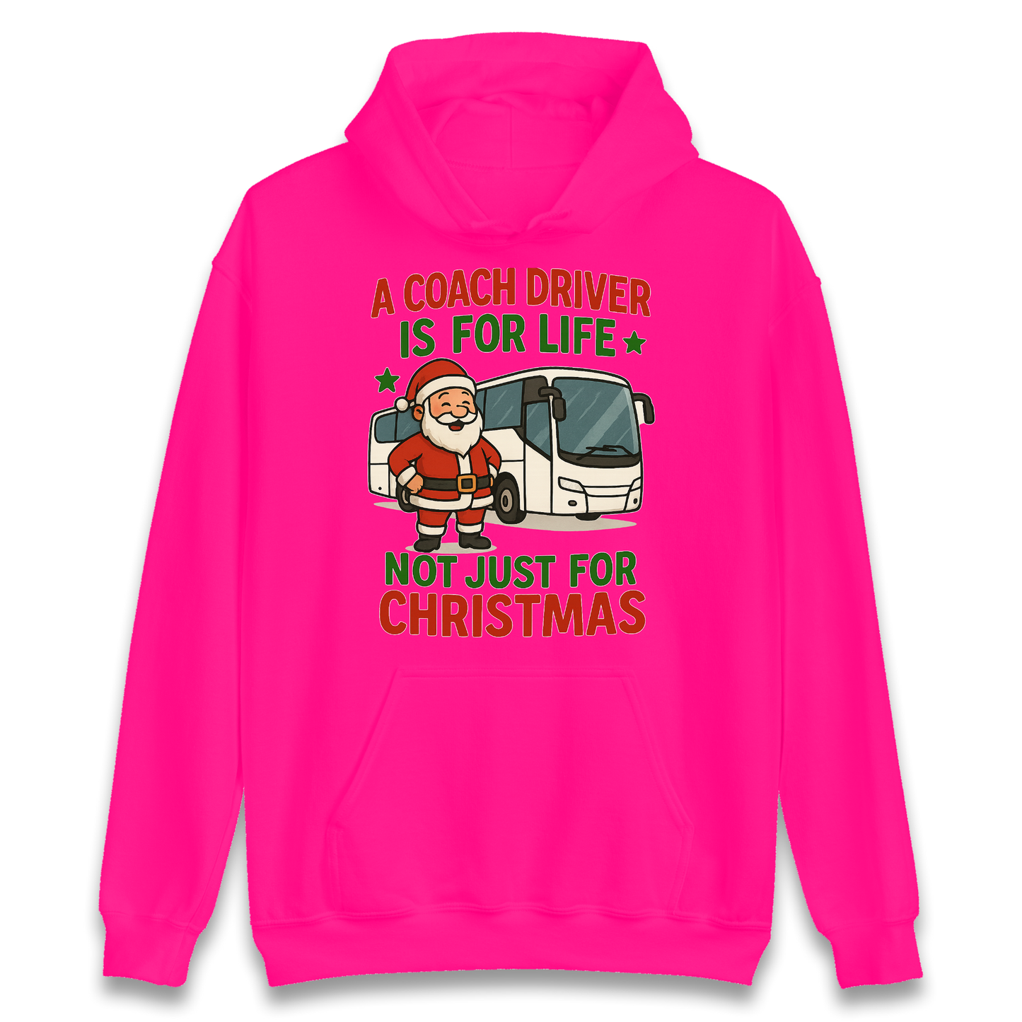 Coach Driver Christmas Hoodie