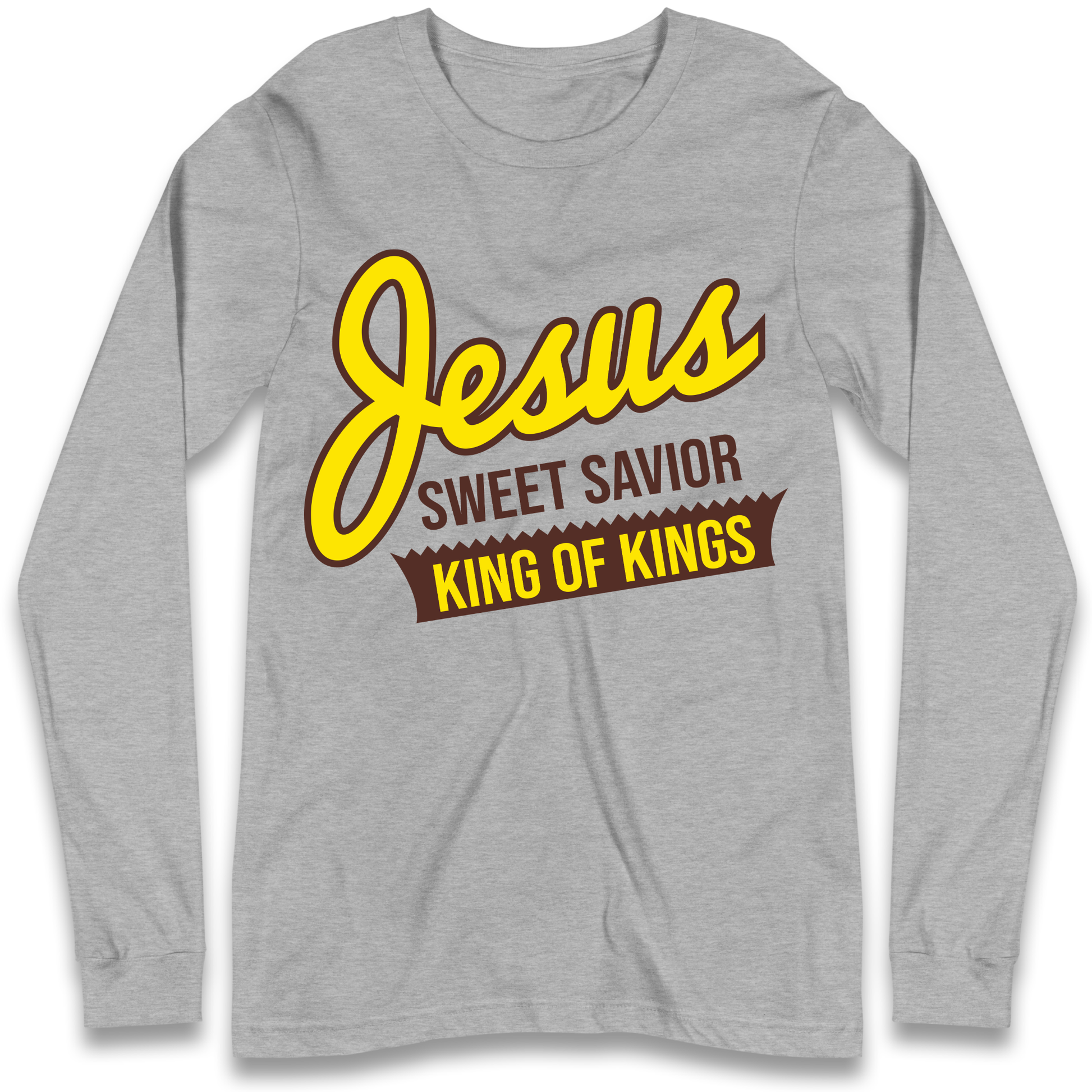 Jesus Sweet Saviour King of Kings Longsleeve T Shirt 