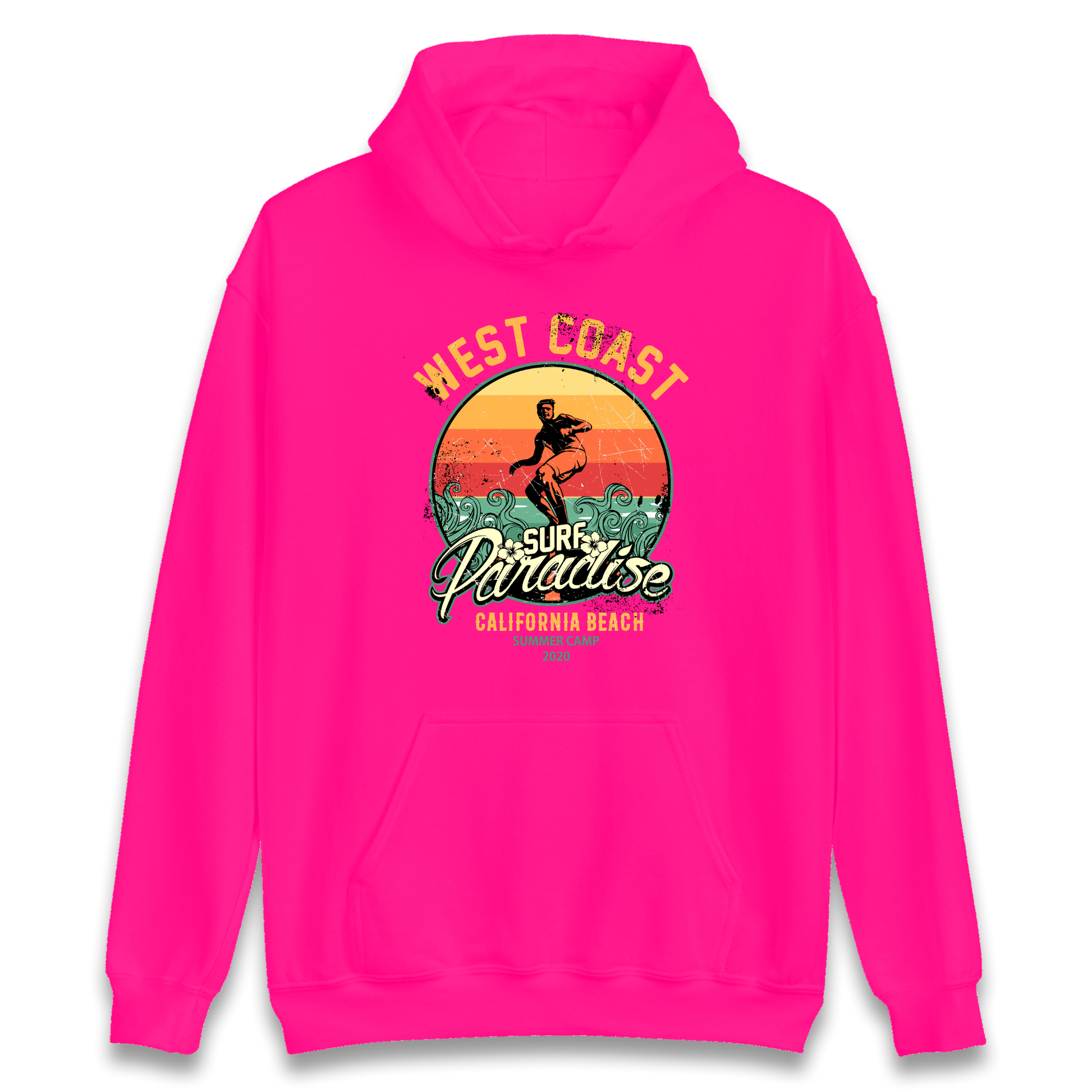 West Coast Surf Paradise Hoodie