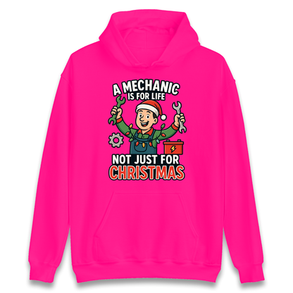 Mechanic Christmas Hoodie