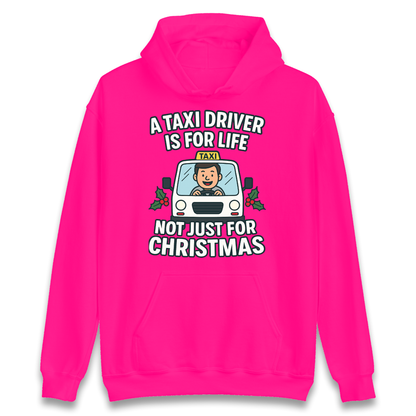 Taxi Driver Christmas Hoodie