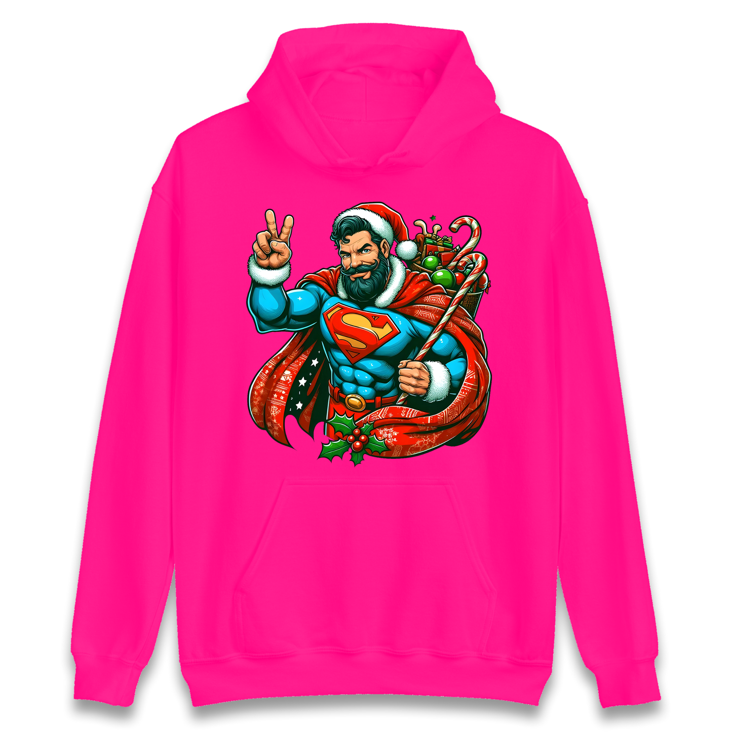 Superman Santa Hoodie