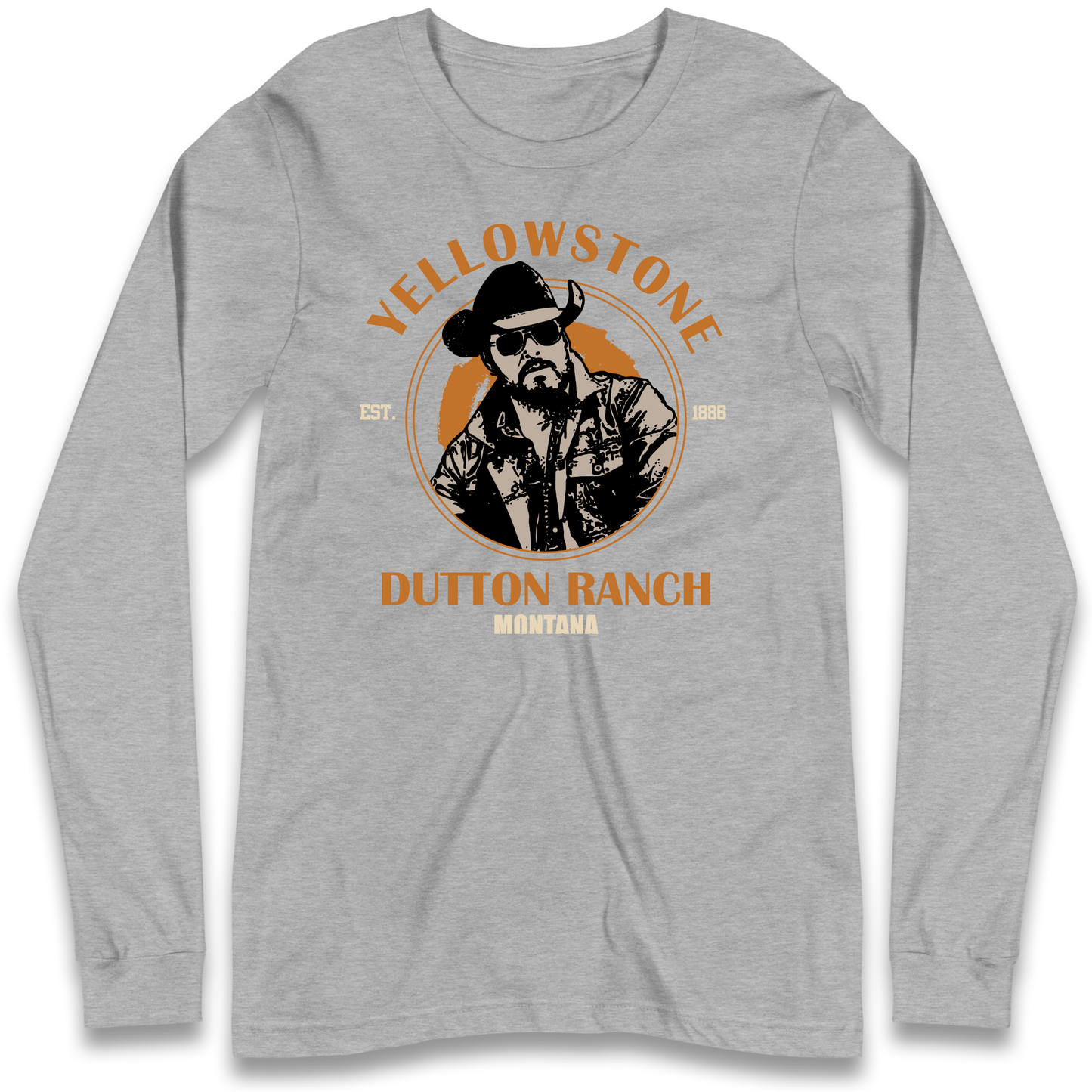 Yellowstone Dutton Ranch Montana Longsleeve T Shirt 