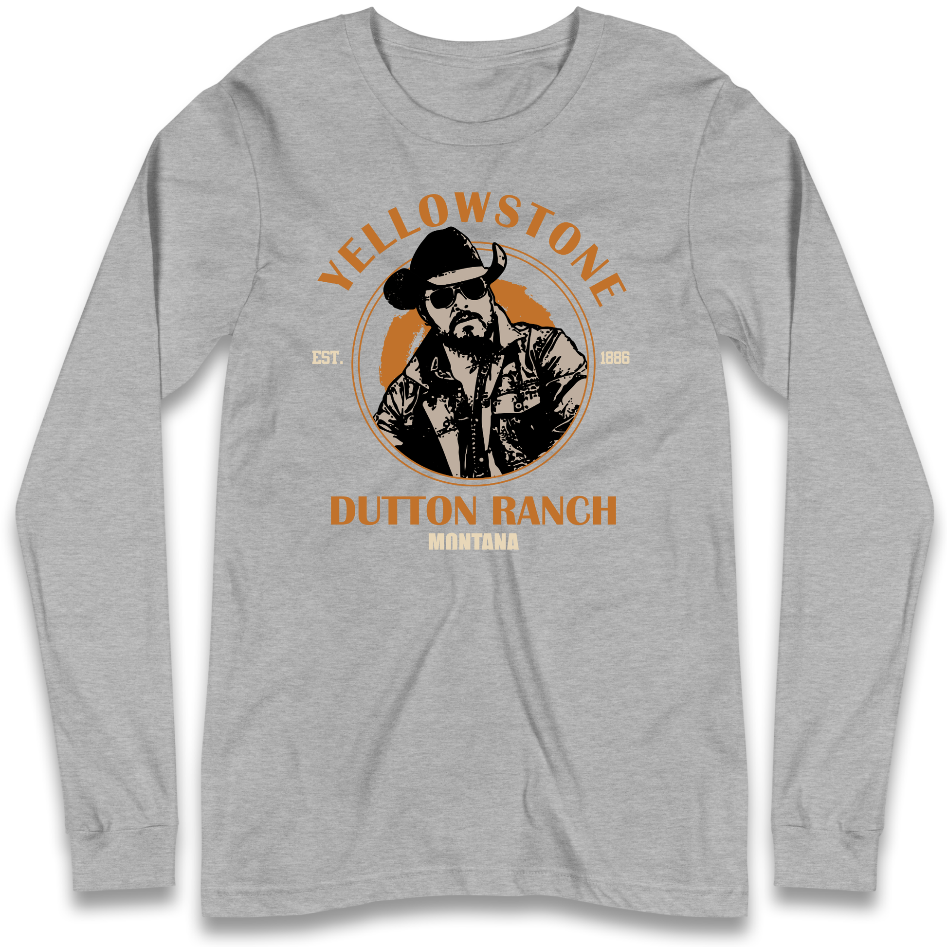 Yellowstone Dutton Ranch Montana Longsleeve T Shirt 
