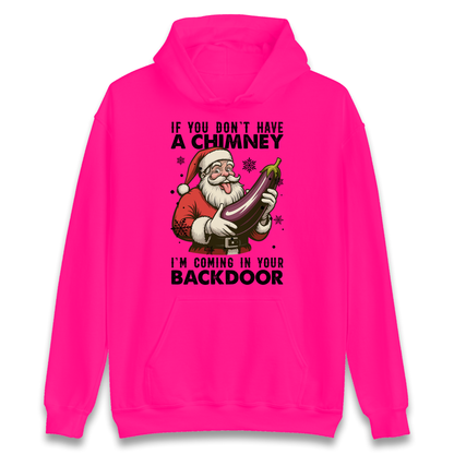 Santa Back Door Hoodie