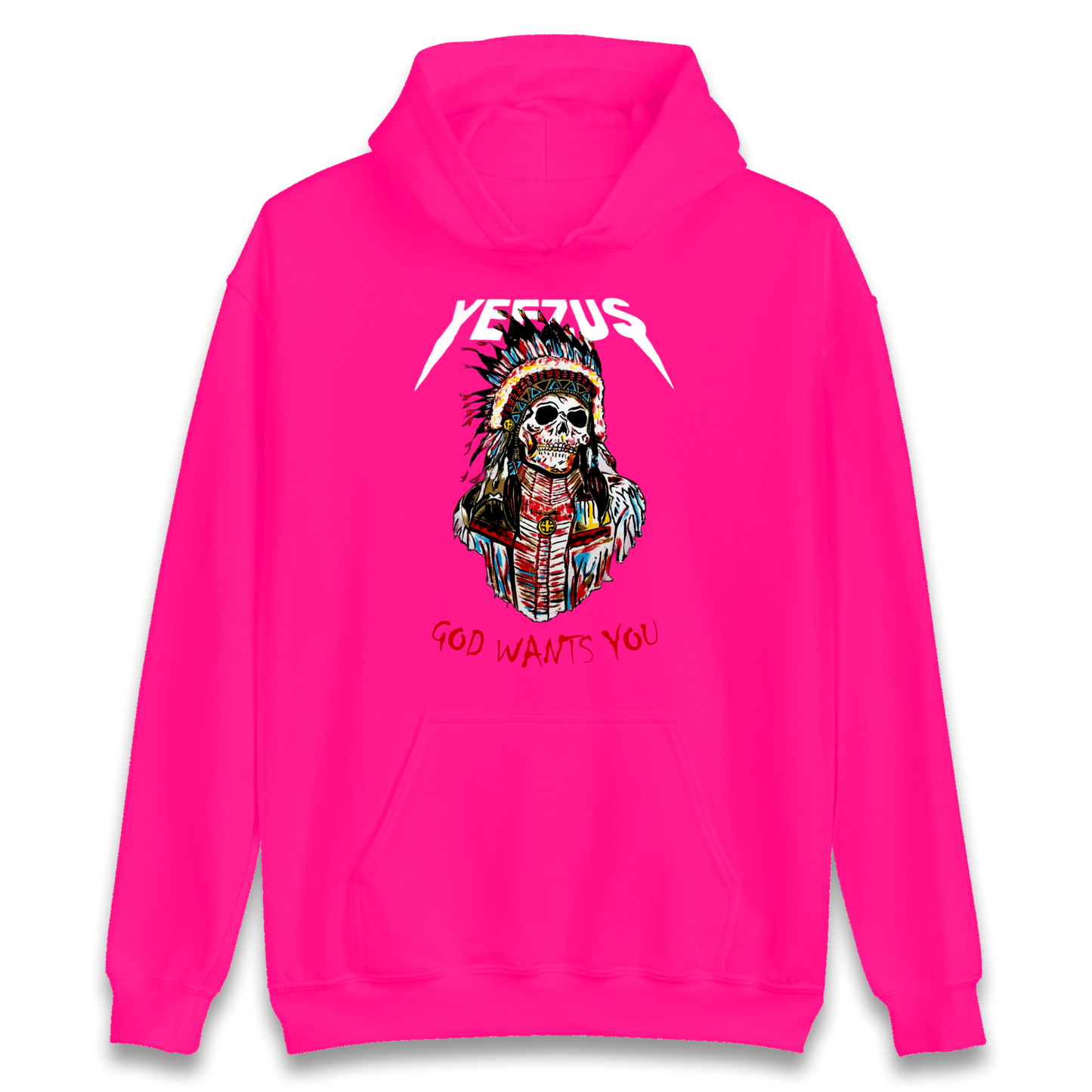 Yeezus God Wants You Hoodie