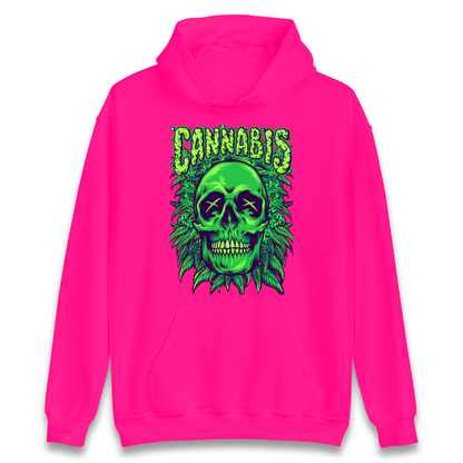 Cannabis Skull Hoodie