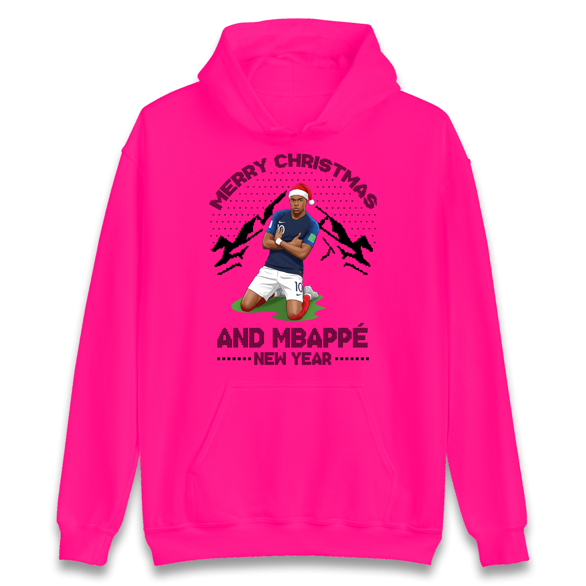 Mbappe Christmas Hoodie